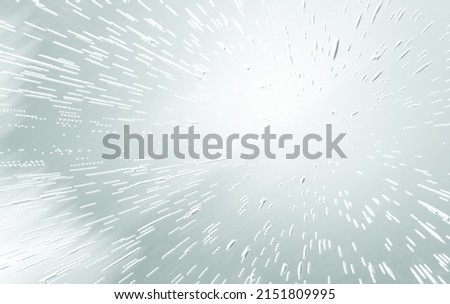 Digital graphic abstract background simulating an underwater image with bubbles moving at the speed of light in beige-green-grey tones.  For wallpapers, websites, games, templates, books, merchandise Foto stock © 