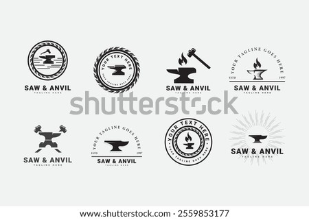 Similar – Image, Stock Photo Metal on anvil in traditional workshop