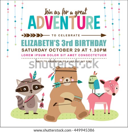 vector images illustrations and cliparts kids birthday invitation kids birthday invitation cards