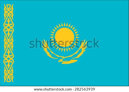 Kazakhstan flag