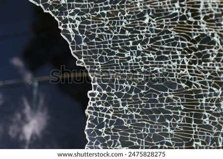 Similar – Image, Stock Photo Scratched up Glass Pane