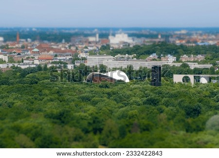 Berlin, Germany - june 9, 2017: The Haus der Kulturen der Welt ('House of the World's Cultures') in Berlin.  Stock fotó © 