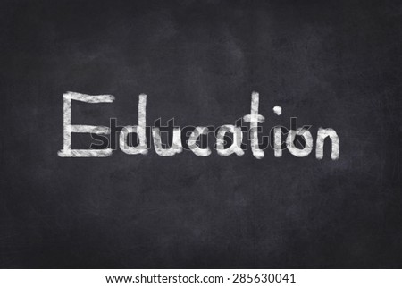 Education - chalk board / chalkboard
