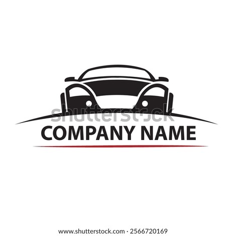 Discover a sleek modern car logo design that embodies innovation and sophistication. This vector illustration features dynamic lines and a contemporary aesthetic, perfect for automotive brands looking