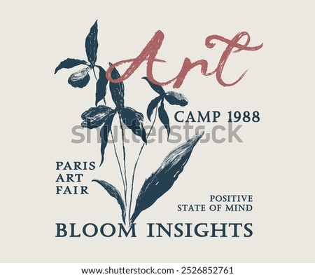 Similar – Image, Stock Photo Flowers in the street with their shadows