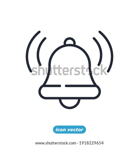Notification icon. Notification symbol template for graphic and web design collection logo vector illustration