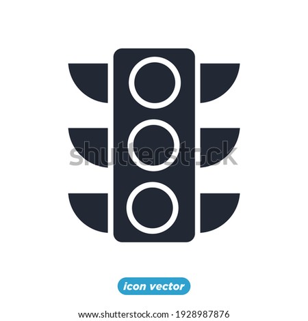 traffic light icon. Navigation. location. GPS elements pack symbol template for graphic and web design collection logo vector illustration