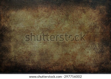 A coffee brown gradient background painted linen digital processed.