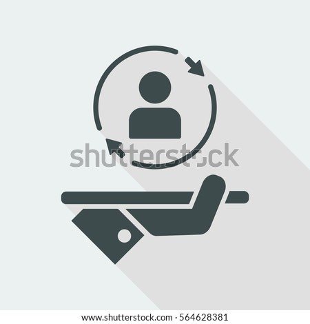 Full customized services - Vector web icon