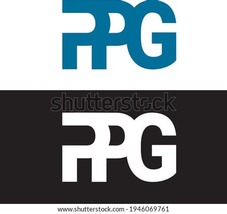 ppg letter logo for your company 