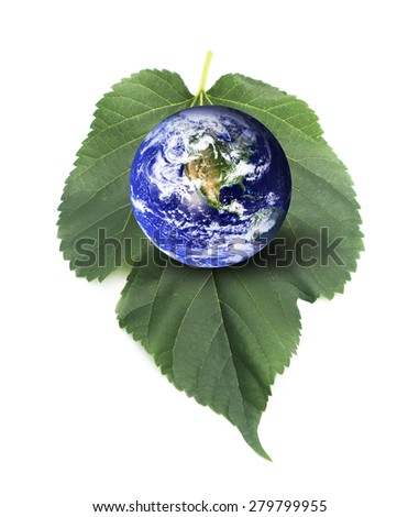 Save planet earth.\
The planet earth image provided by NASA.