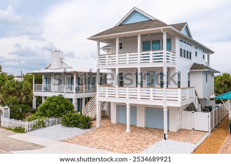 Similar – Image, Stock Photo Beach house on the hygge island Ærø in Denmark VII