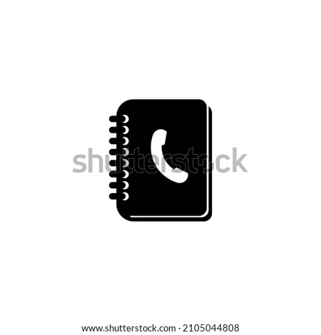address book icon-contact illustration- directory vector-telephone isolated-bookmark icon-notebook illustration eps 10
