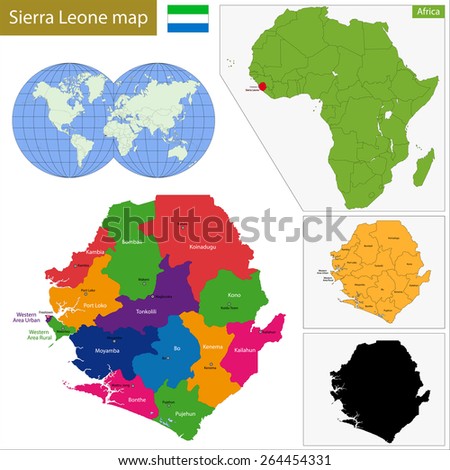 Administrative division of the Republic of Sierra Leone