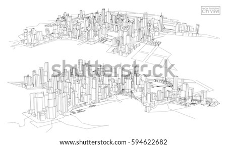 cityscape sketch vector sketch architecture illustration ez canvas cityscape sketch