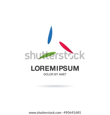 Abstract corporate logo design