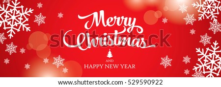 Christmas Greeting Card. Merry Christmas And Happy New Year Stock Vector Illustration 529590922