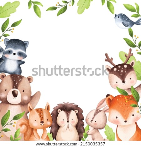 Woodland Animals Clipart | Free download on ClipArtMag