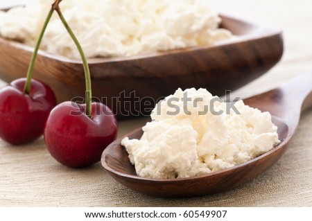 White Cheese with Cherry