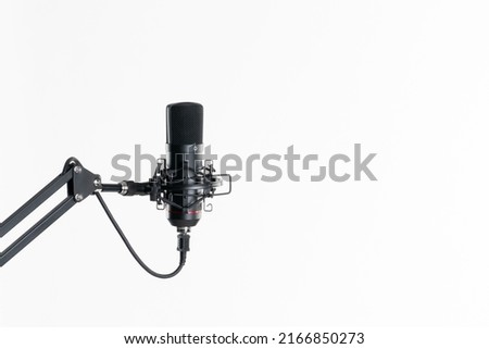 Similar – Image, Stock Photo Professional studio microphone