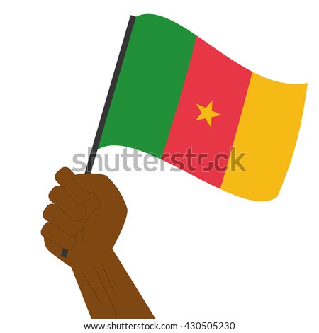 Flag Of Cameroon clip art Free Vector / 4Vector