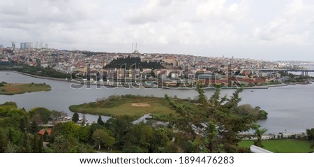 Bosfor strait view, Istanbul, Turkey Zdjęcia stock © 