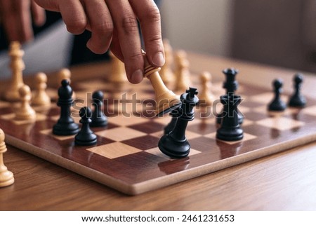 Similar – Image, Stock Photo Checkmate