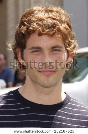 James Marsden at the Los Angeles Premiere of \