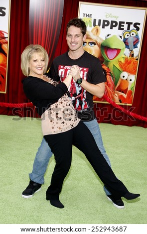 HOLLYWOOD, USA - NOVEMBER 12: Nancy Grace and Tristan MacManus at the World Premiere of \