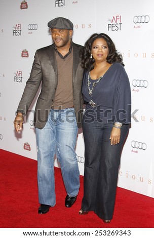 01/11/2009 - Hollywood - Tyler Perry and Oprah Winfrey at the AFI FEST 2009 Screening of \