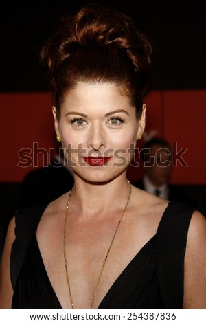 Debra Messing attends the 2006 Sony Global Partners Conference Gala Dinner held at Rodeo Drive in Beverly Hills, California on September 29, 2006.