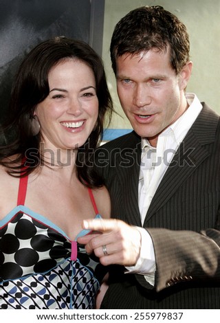 Joanna Going and Dylan Walsh attend the Los Angeles Premiere of \