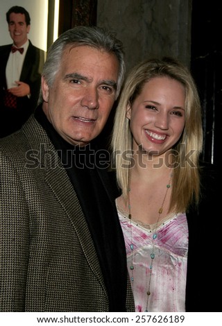 11/28/2005 - Hollywood - John McCook attends the Red carpet celebrity opening of White Christmas at the Pantages Theatre in Hollywood, California, United States.