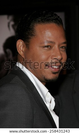 November 3, 2005 - Hollywood - Terrence Howard at the Paramount Pictures\' \