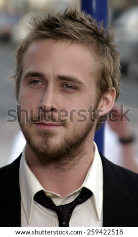Ryan Gosling at the \