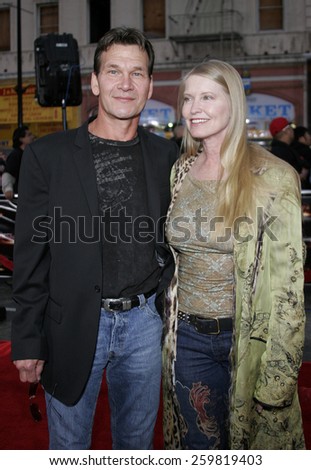 May 4, 2006. Patrick Swayze and Lisa Niemi at the Los Angeles Fan Screening of \