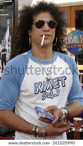 06/04/2006 - Hollywood - Slash attends the Los Angeles Premiere of \