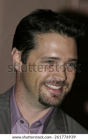 03/15/2005 - Beverly Hills - Jason Priestley at the Hugo Boss Fall Winter 2005 Men\'s and Women\'s Collections Party and Fashion Show - Arrivals at The Beverly Hills Hotel.