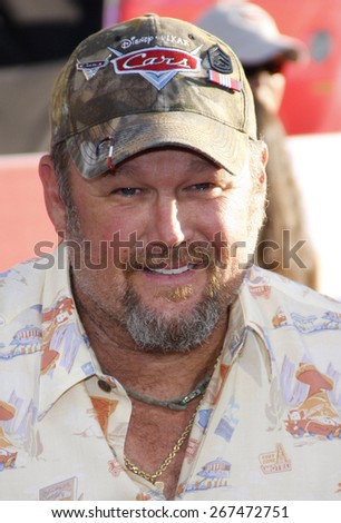 Daniel Lawrence Whitney aka Larry the Cable Guy at the Los Angeles premiere of \'Cars 2\' held at the El Capitan Theatre in Hollywood on June 18, 2011.