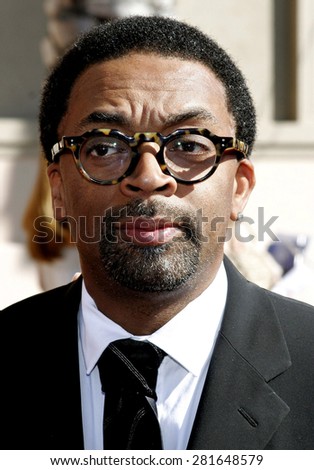 Spike Lee at the 2007 Primetime Creative Arts Emmy Awards held at the Shrine Auditorium in Los Angeles on September 8, 2007.