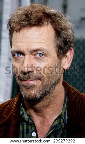 Hugh Laurie at the Los Angeles premiere of \'Monsters vs. Aliens\' held at the Gibson Amphitheatre in Universal City on March 22, 2009.