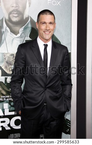 Matthew Fox at the Los Angeles premiere of \'Alex Cross\' held at the ArcLight Cinemas Cinerama Dome in Los Angeles on October 15, 2012.