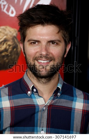 Adam Scott at the Los Angeles premiere of \'Scott Pilgrim vs. The World\' held at the Grauman\'s Chinese Theater in Hollywood, USA on July 27, 2010.