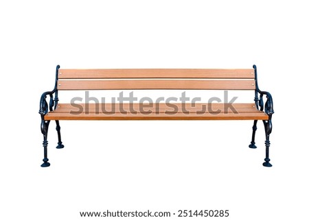 Similar – Image, Stock Photo Wooden bench with view