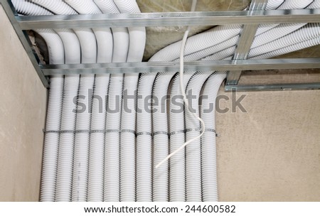 Air ventilation system in passive house