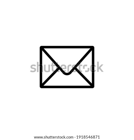 Email envelope icon symbol vector illustration