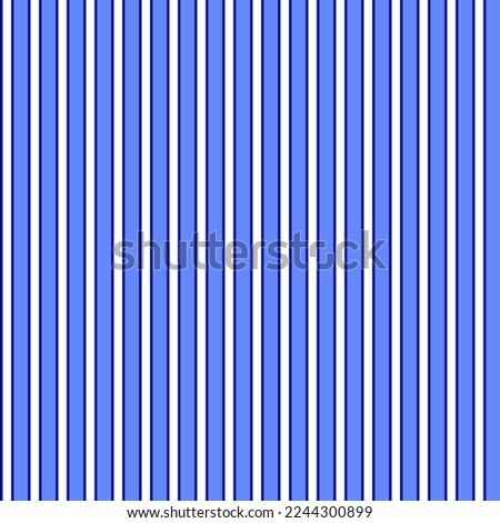 Blue and white stripe. Seamless vector mens shirting stripe. Suitable for fashion, home decor and stationary