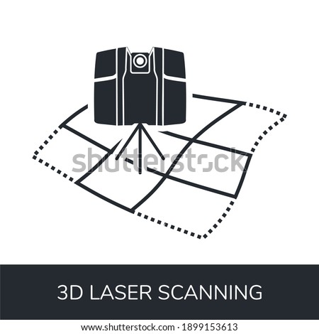 3D laser scanning, Trimble scanner icon map