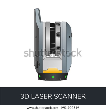 3D laser scanner Trimble X7 illustration