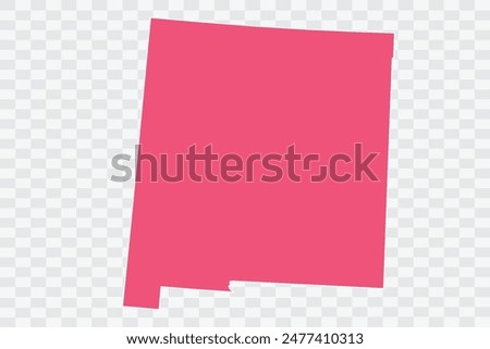 NEW MEXICO Map punch Color Background quality files png